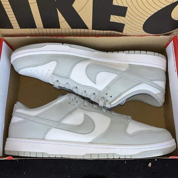 NEW Nike Dunk Low Retro Mens White/Grey Fog DD1391-103 Men Size 11 main image 2